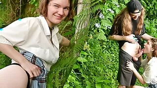 Fucked Village College Girl in Hydrangea Gardens