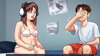 Summertime Saga - Cookie Jar - All Sex Scenes Only - June #1 Part 3