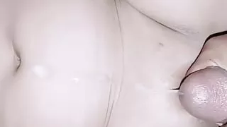 Fucking the neighbor's wife until crot in the pussy