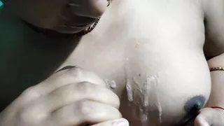 He called the girl to the room and sucked his land