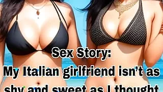 Italian girlfriend isn't as shy and sweet audio story real english sex story