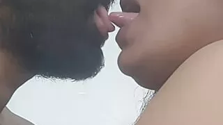 Mature stepmom Soft kiss ????