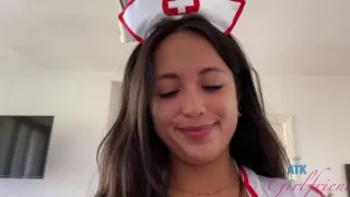 Mia Dresses Like A Nurse And Is Ready To Treat Your Cock