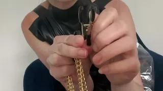 Vends-ta-culotte - Domination session with anal training instructions by a sexy French dominatrix