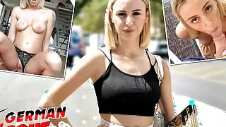German Scout - Small Blonde Teen Lya Missy Talk to Fuck at Model Casting