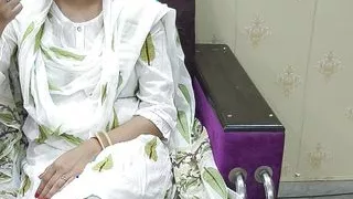 Beautiful Indian Punjabi step mom Pussy and ass fucked hard by Step son Vivek