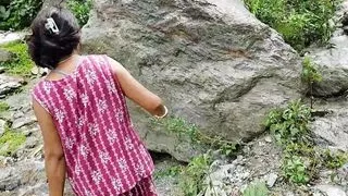 Village Indian Outdoor Risky Fucking With My Hot Maid 7.5M