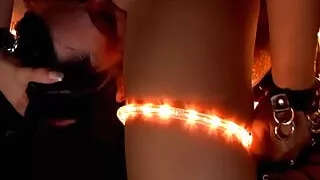 Avy Lee Roth and Her Lesbian Friend Enjoy Having a Dildo in Their Asses