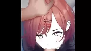 anime hostess girlfriend Blowjob