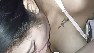 Excellent horny mexican teen blowjob