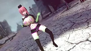Mmd R-18 Anime Girls Sexy Dancing clip 165