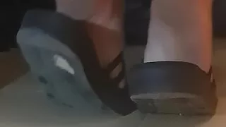 Stepson Watching His Stepmom Dirty Feet POV