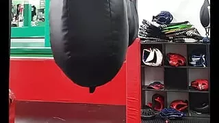 Knockout Fitness: One Round Heavy Bag Boxing Workout - Get Punched Up!
