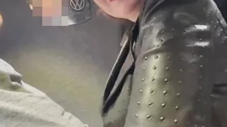 Cheating Slut Wife in Pvc Lingerie Gets Hard Fucked After a Night Out - Hotwife Trix