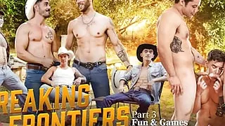 Cheating Hunks Smash Tatted Stableboy - ASGmax