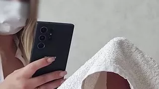 The masseuse is SHOCKED!!! the client's dick has grown