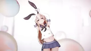 Mmd R-18 Anime Girls Sexy Dancing clip 20