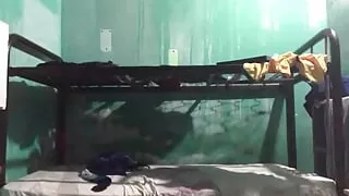 big cock boy uses webcam to play with his member and release cum - home alone - Jovenpoder