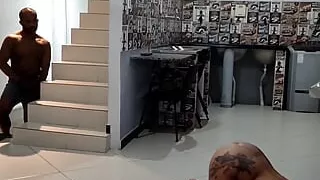 My Cleaning Lady Just Cleans The House Naked Listening To Music With Her Earphones So I Can Exit