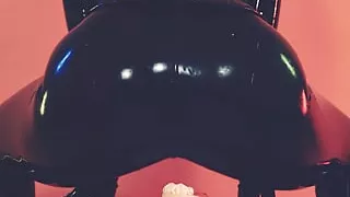 Pussy Masturbation and Foot Fetish, Latex Bondage and Cowgirl Position. Arya Grander