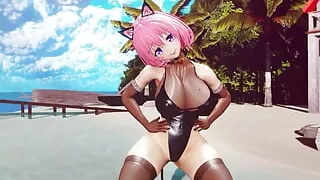Mmd R-18 Anime Girls Sexy Dancing clip 84