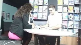 Horny Milf In High Heels Gets Fucked On The Table