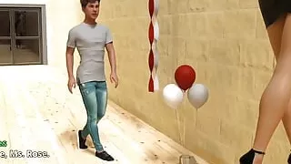 College Kings #10 having great time at the ball