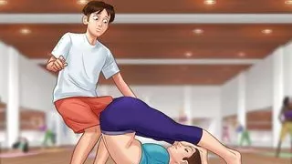 Let's Play - SummertimeSaga, Training with Anna, No Commentary