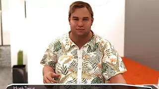 Her little Secret - Start to work and she masturbated next to me