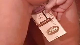 Domination male whipping chubby slut in extreme bdsm video