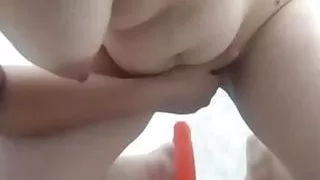 PART 2 Playing with my new dildo Mary_16852