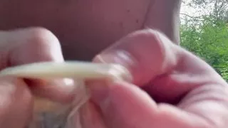 Totally excited- other user sent me his used condom