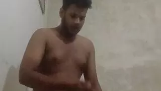 Desi gay boy play with own dick