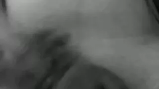 Stroking Black Shemale In home #3