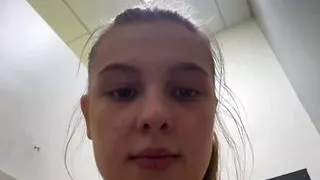 Huge anal plug in perfect ass. Fingering pink pussy