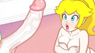 Princess Rosalina Fucking Princess Peach Hard
