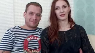 Sexy Tall Wife Irina Pavlova Gets Shagged Right in Front of Cuckold