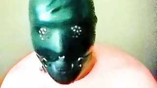 Slave Filo trains his mouth