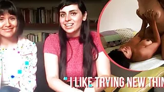 Ersties - Lesbian sex with strap-on fans Wara & Maria