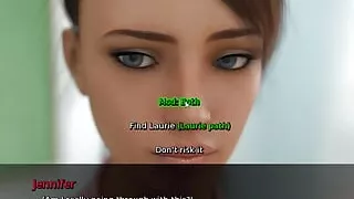 Inside Jennifer - almost getting caught fucking