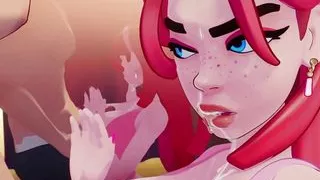 Hooked! - (02) - Titty fuck in the dressing room