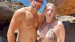 Hot German Tourist Gets Picked up and Fucked in Public