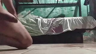 hairy guy jerks off his latino cock on webcam pov - Jovenpoder