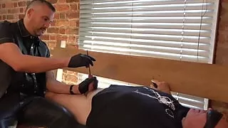 Sounding & edging slave and milking a hot load PREVIEW