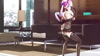 Mmd R-18 Anime Girls Sexy Dancing (clip 108)