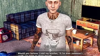 Double Homework Ep14 - Part 89 - Blowjob in the Car