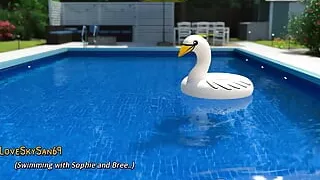 Summer Heat - Part 9 Sexy Girl In Bikini Day By LoveSkySan69