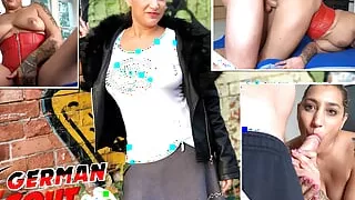 German Scout - Curvy Big Butt Mature Danka Diamond Pickup for Casting Fuck