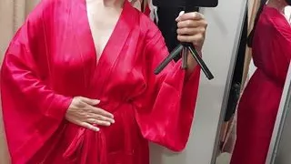 Milf hairy pussy, hairy ass, big tits, big nipples. Hot mom tries on clothes, pussy, big tits, big nipples.