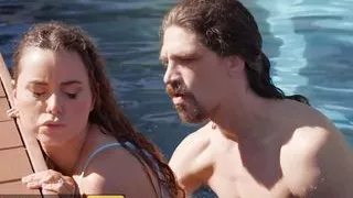 BRAZZERS - Jessie Rogers Seduces Her Husband's Friend Bruce Venture, Then Gets All Her Holes Pounded